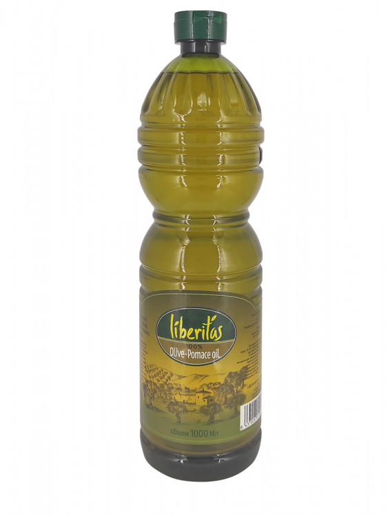 Масло оливковое Liberitas Pomace рафинированное 1000 мл пэт