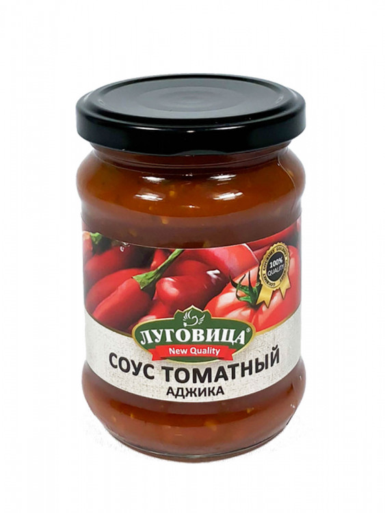 Соус томатный Луговица аджика 260 гр.