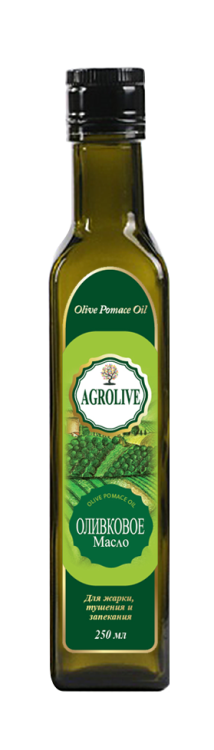 Масло оливковое AGROLIVE Pomace, 250 мл