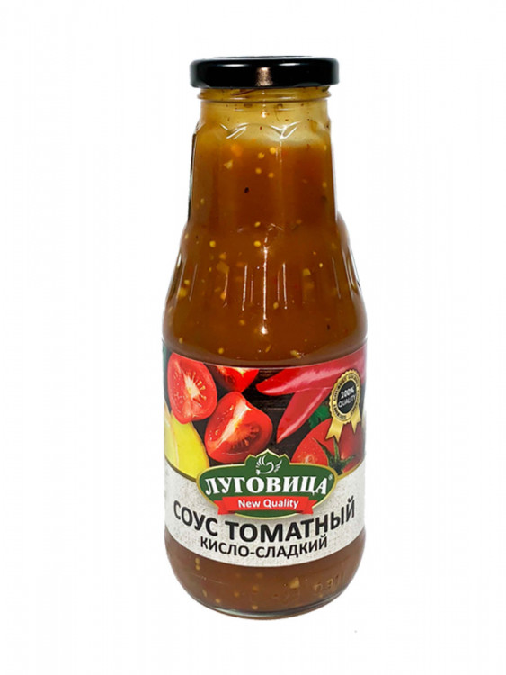Соус томатный Луговица  кисло-сладкий 330 гр 