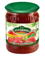 Повидло Луговица клубника 1с ГОСТ 600 мл, ско