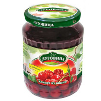 Компот Луговица из вишни  720 гр Молдова