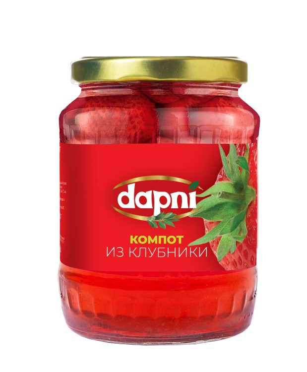 Компот Dapni из клубники 720 мл