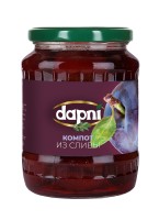 Компот Dapni из слив 720 мл