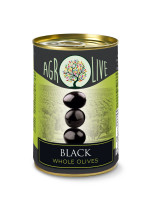 Оливки Agrolive черные с косточкой 300 мл ж/б