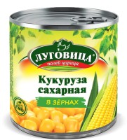 Кукуруза Луговица сахарная Высший сорт, 212 мл Китай
