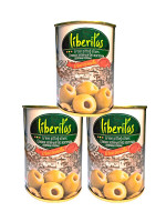 Оливки Liberitas зеленые без косточек  280 гр 3 шт