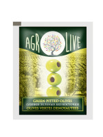Оливки Agrolive зелёные б/к полимерный пакет Испания 170г