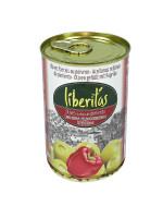 Оливки Liberitas фаршированные с перцем 0.300 мл. / 280 гр.