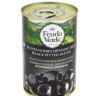 Оливки Feudo Verde черные без косточки 300 мл ж/б