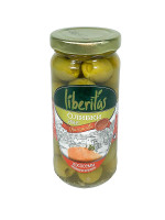 Оливки Liberitas фаршированные  лососем 240 гр.