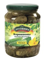 Огурцы Луговица корнишоны 3-6 см маринованные Вьетнам 720 мл