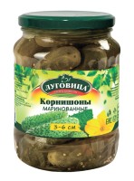 Огурцы Луговица корнишоны 3-6 см маринованные Вьетнам 720 мл