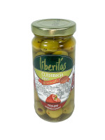 Оливки Liberitas фаршированные  сладким перцем 240 гр.
