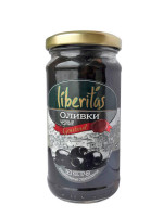 Оливки Liberitas черные без косточки  240 гр.