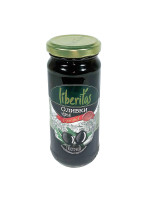 Оливки Liberitas черные с косточкой 240 гр.
