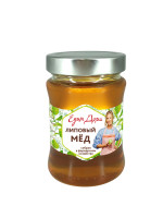 Мёд липовый Едим Дома натуральный из Абхазии 330 гр