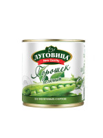 Горошек Луговица NQ консервированный В/С ГОСТ 425 гр