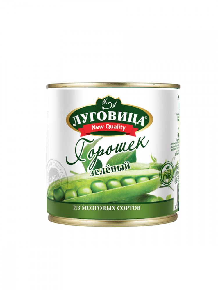 Оптовая продажа Горошек Луговица NQ консервированный В/С ГОСТ 425 гр ...