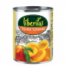 Компот Liberitas персики половинки в сиропе 425 мл, ж/б