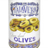 Оливки Talavera зеленые резанные Испания 4200 гр