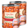Фасоль Едим дома белая в томатном соусе 400 гр 2шт