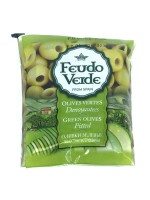 Оливки Feudo Verde зелёные б/к полимерный пакет Испания 170 г 1